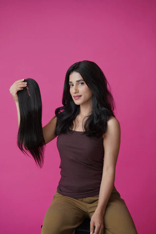 3 Clip Silk Base Topper